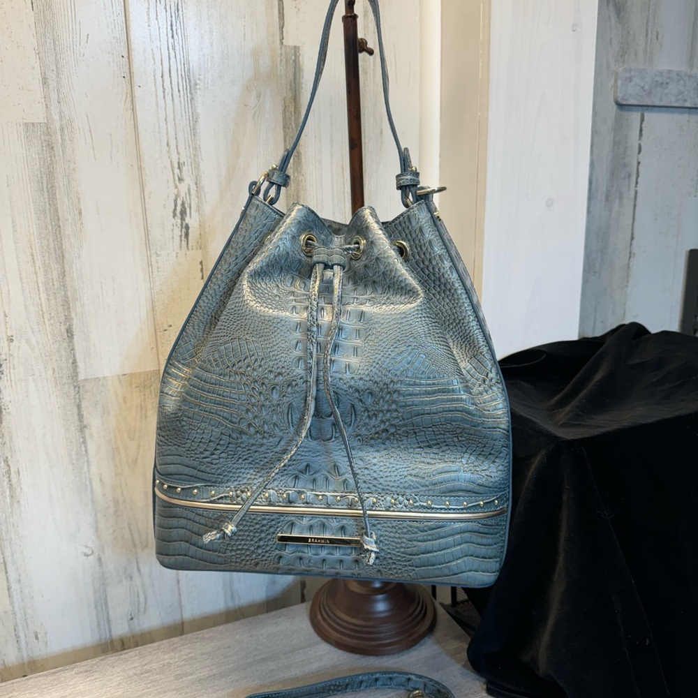 Brahmin Marlowe Slate Stratos